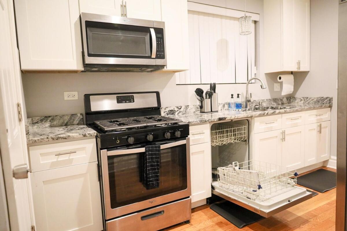Appartamento Gorgeous 4Bdr In Chicago,15Mins From Dwtn Esterno foto